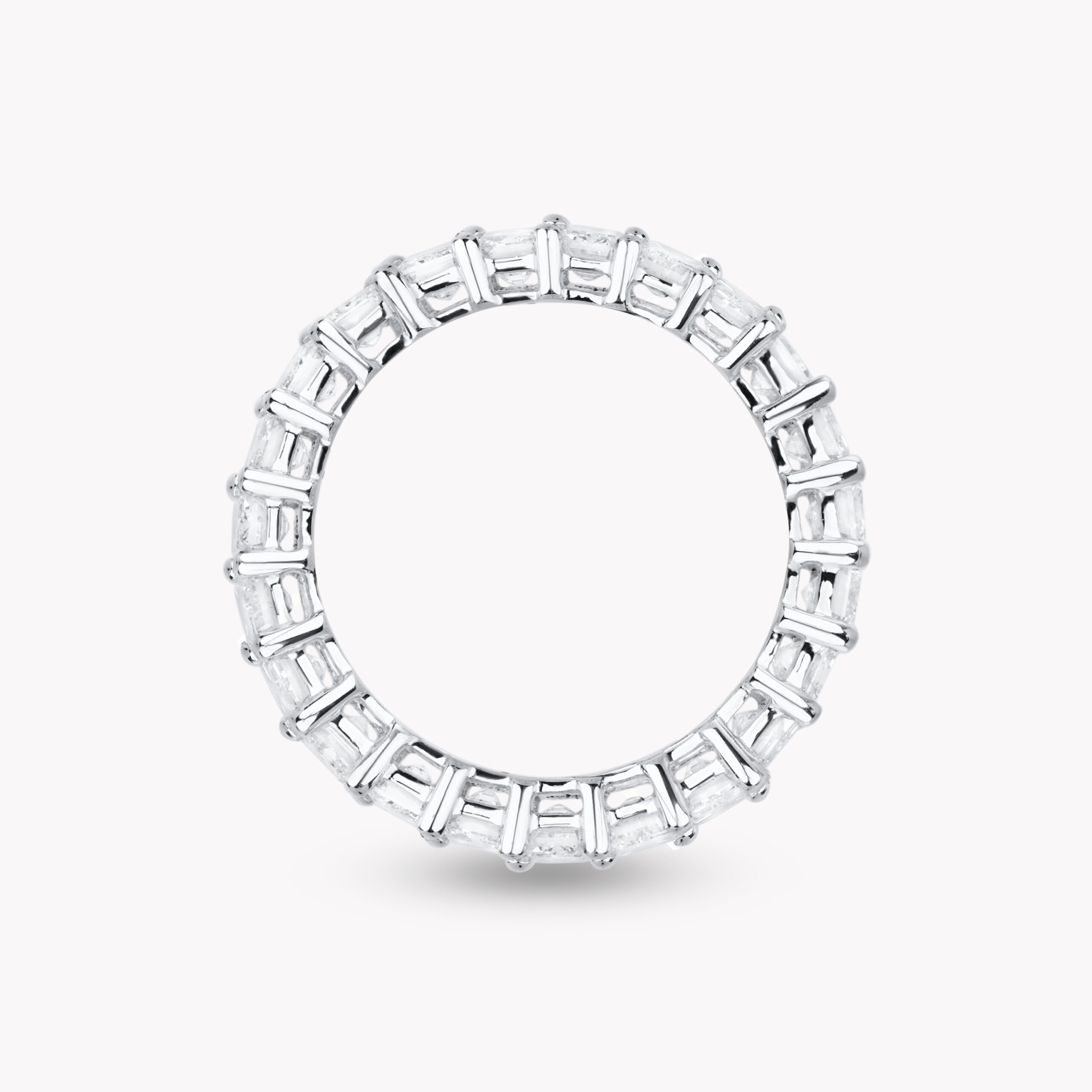 Emerald-Cut Diamond Eternity Ring 4.30ct