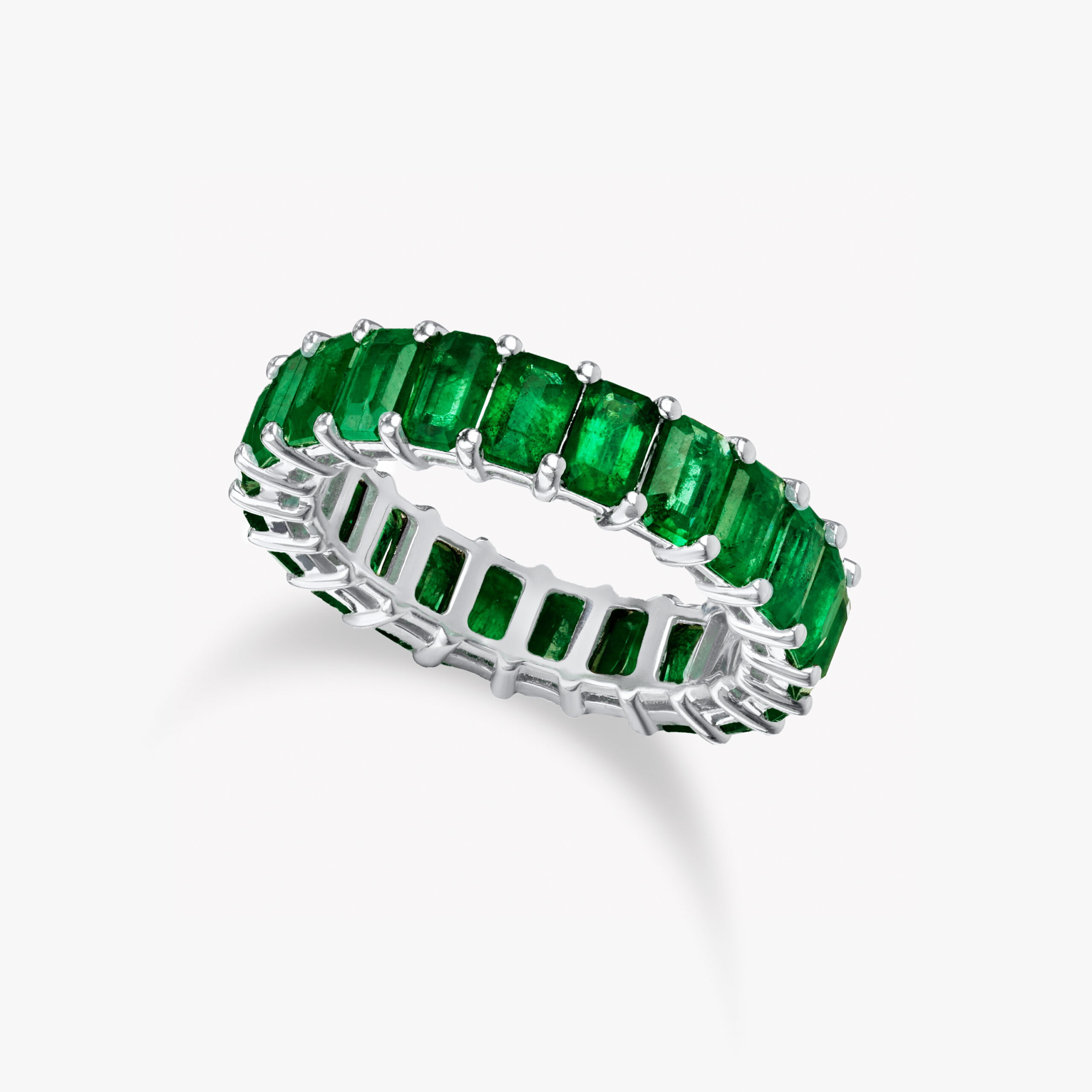 Emerald Eternity Ring 5.31ct