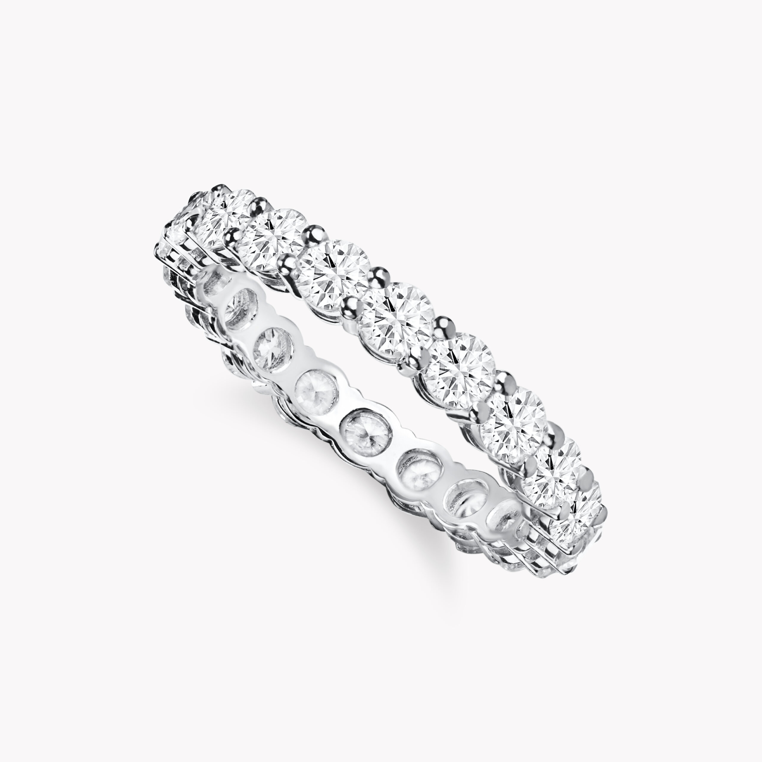 Round – Cut Diamond Eternity Ring 2.10ct